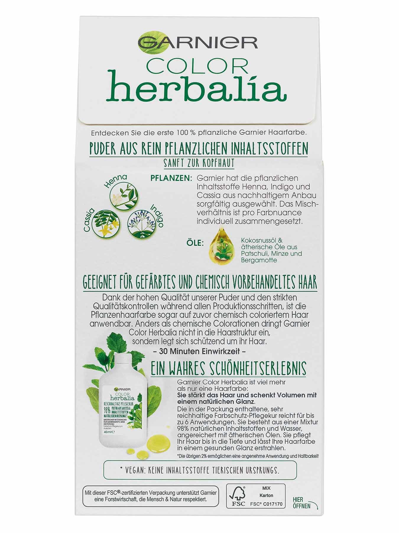 Garnier Herbalia Dunkelblond Produktbild